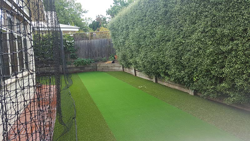 Geelong cricket pitch turf