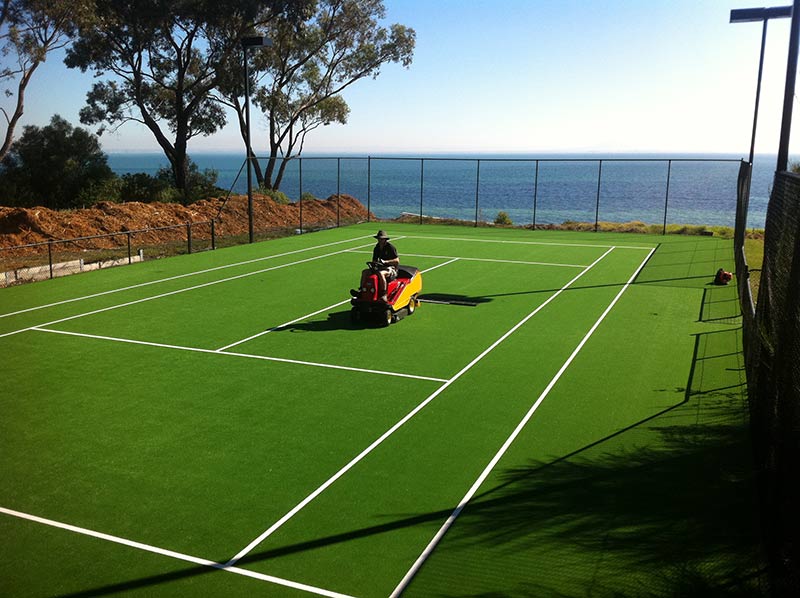 geelong grass tennis court