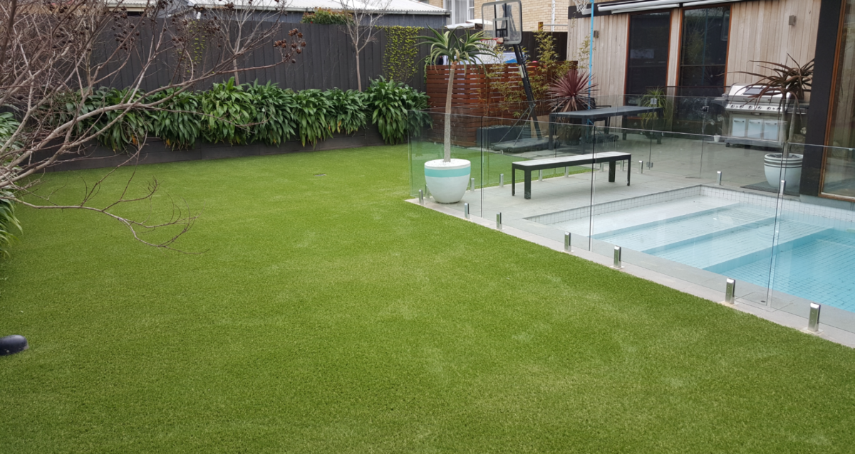 Artificial Turf for Geelong swimming pool